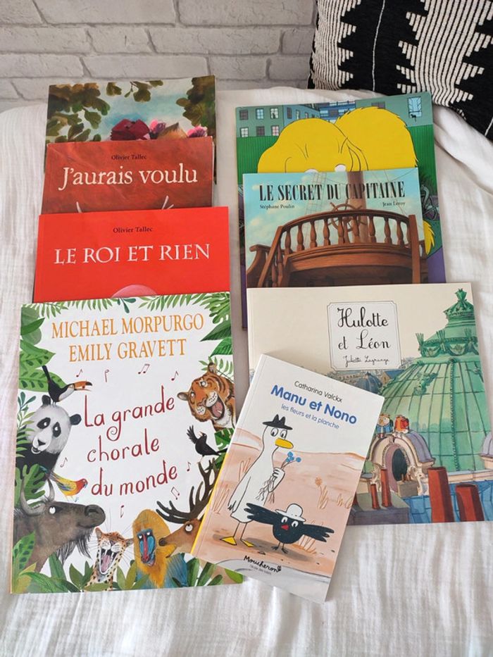 Lot 8 livres jeunesse école des loisirs Kilimax