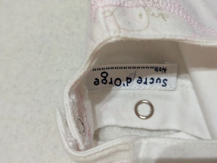 Combinaison sucre d'orge bébé fille 1 mois - photo numéro 2