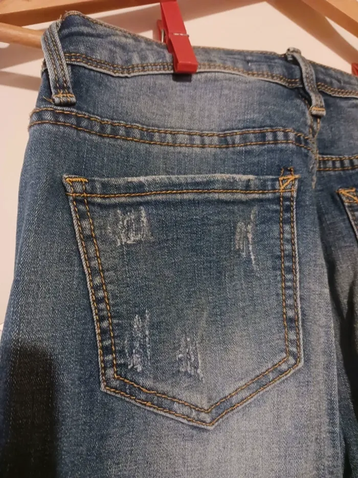 Jean skinny troué - photo numéro 6
