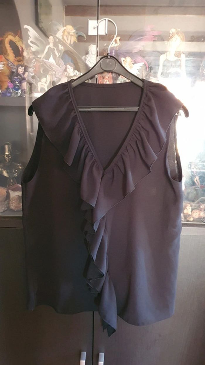Débardeur noir taille 38