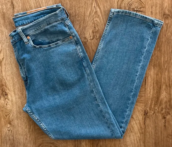 Jean/pantalon bleu Levi's 505 pour homme, taille : W 36 L 32 (46 taille française) - photo numéro 4