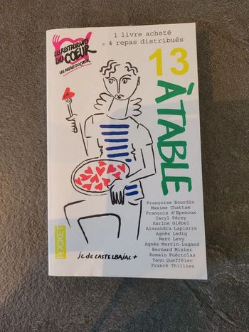 Recueil de nouvelles 13 à table.
