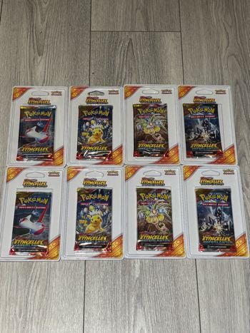 Artset Blister Pokémon ev8 étincelles déferlantes