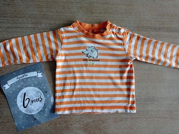Tee shirt manches longues 6 mois