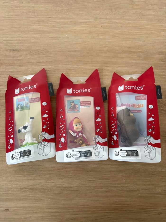 Lot Tonies Masha et Michka et Idefix