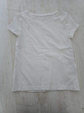 T-shirt manche courte blanc