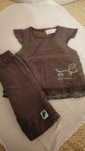 Ensemble robe pantalon hiver