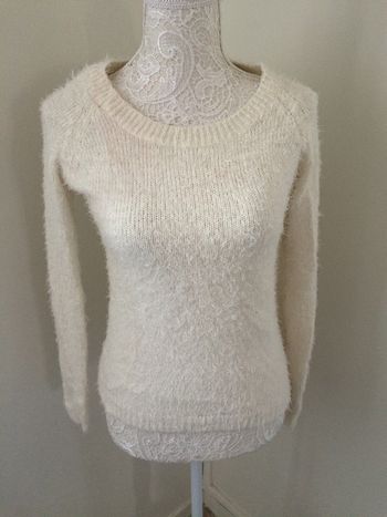 Pull blanc neuf stradivarius taille S