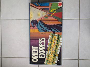 Jeu de société vintage ancien orient express Jumbo