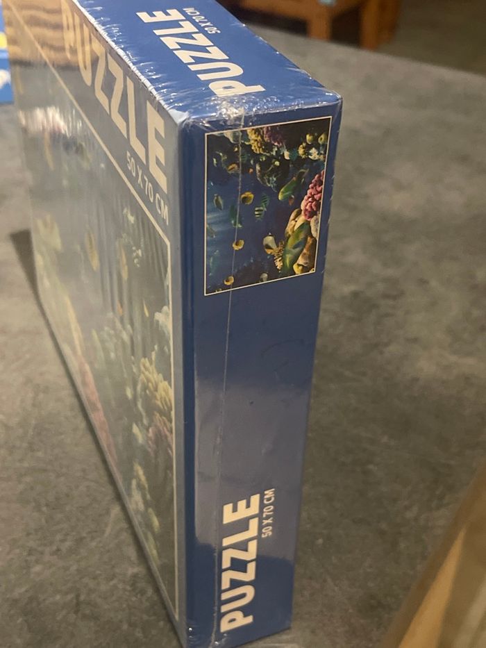 Puzzle 1000 pièces poisson sous blister - photo numéro 2