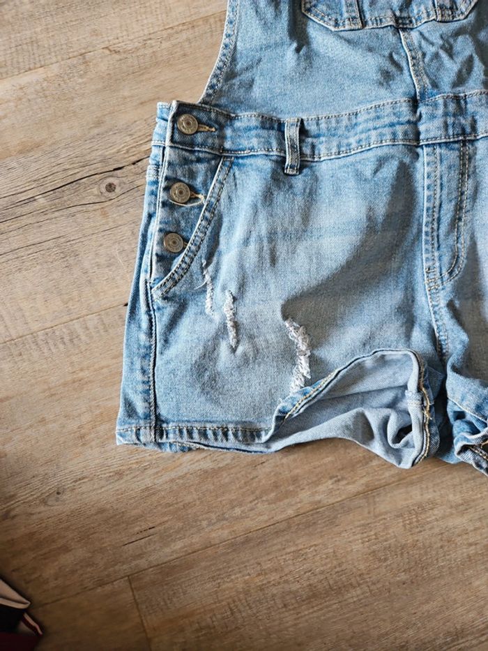 Salopette en jean femme - photo numéro 2