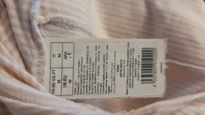 Crop top t-shirt court manches courtes col rond 50% coton - photo numéro 4