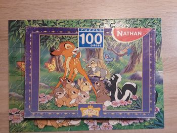Puzzle 100 pièces bambi