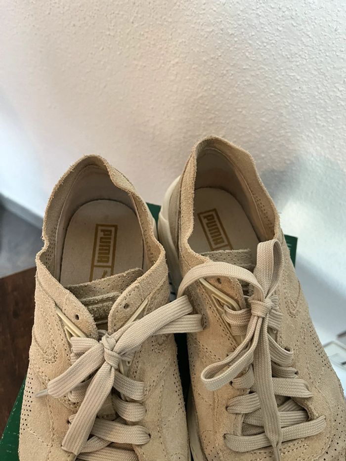 Basket Puma R698 taille 36 Beige - photo numéro 4