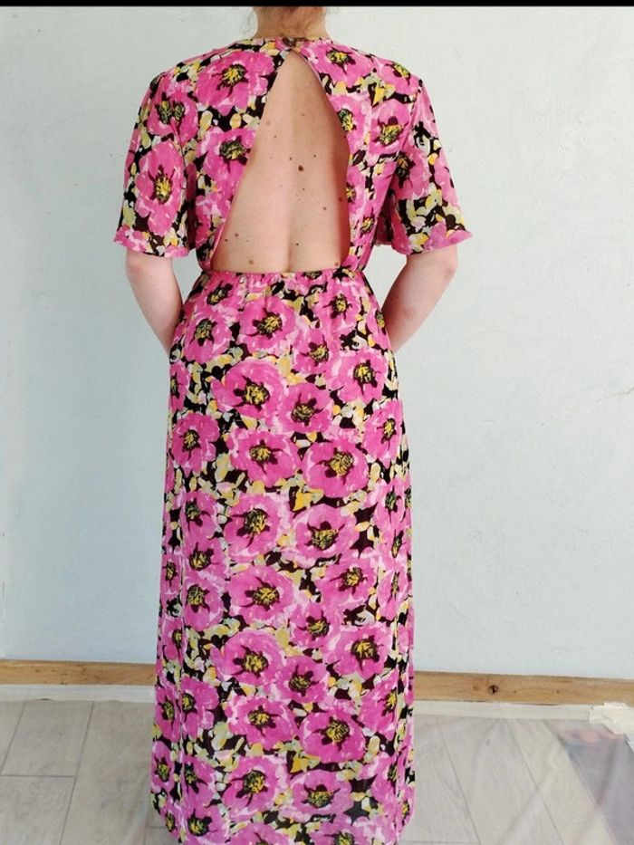 Robe longue fleurie - Archie Love - M/L - Neuf Étiquette - photo numéro 5