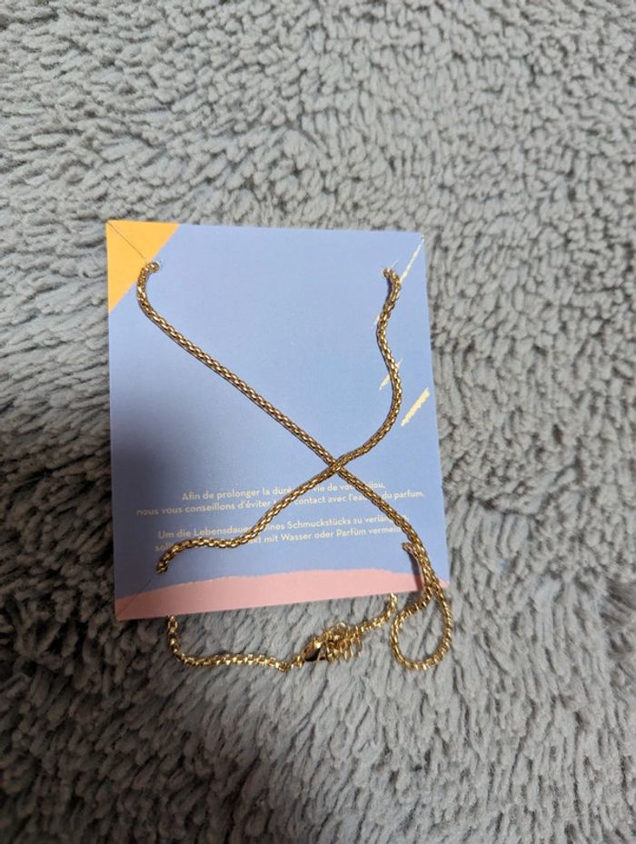 Collier porte-chance porte-bonheur soleil lune - photo numéro 3