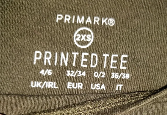 T shirt primark - photo numéro 3