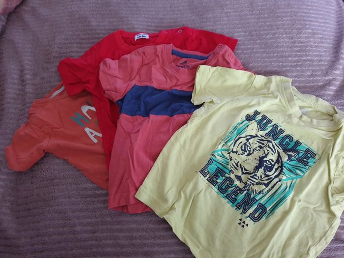 Lot de tee-shirts - photo numéro 2