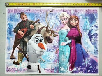 2 puzzle la reine des neiges