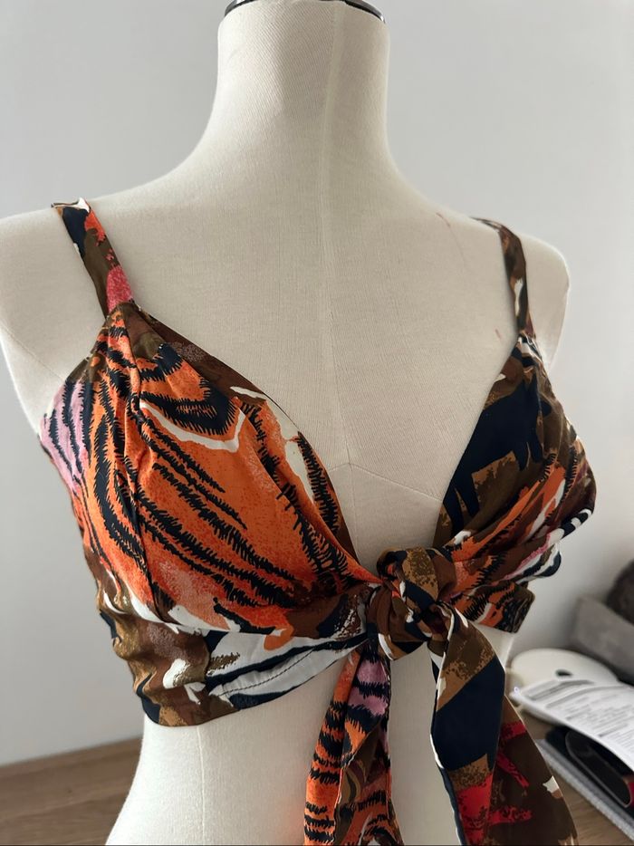 🤎 Sublime top court Vintage Coquette 🤎 - photo numéro 2