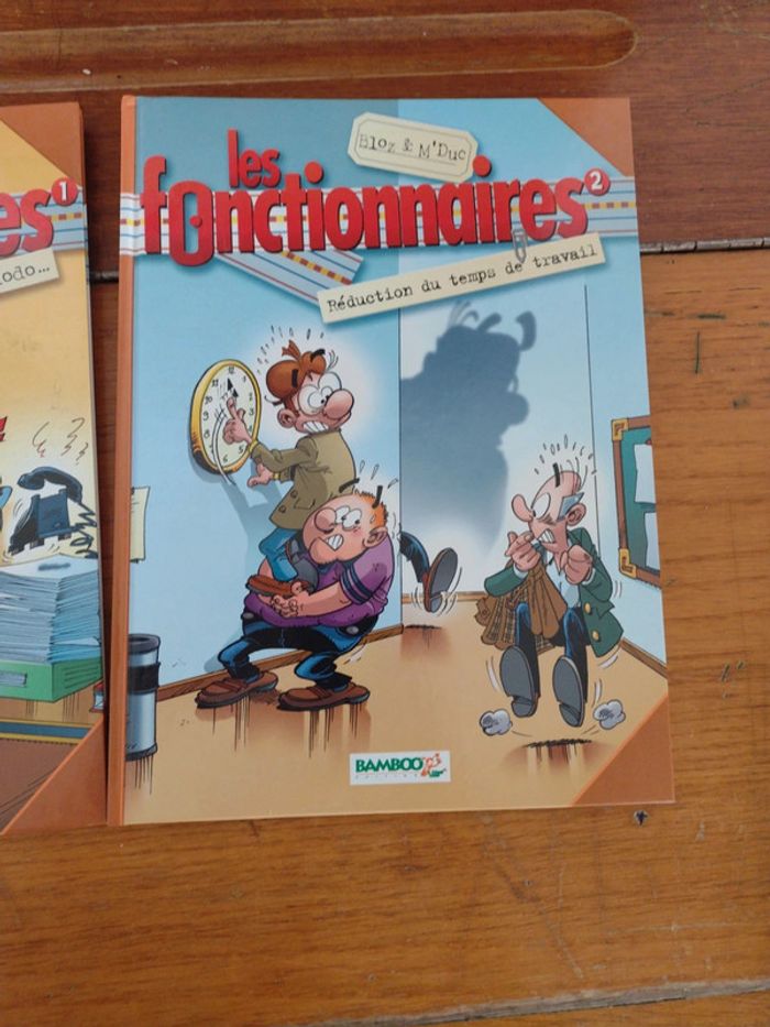 BD tome 1 et 2. Les fonctionnaires - photo numéro 3