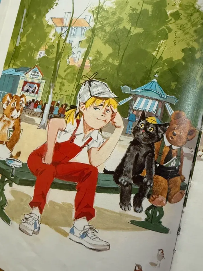 État moyen - Blanc vintage - Lot de 18 livres bd albums Caroline Pierre Probst - photo numéro 8