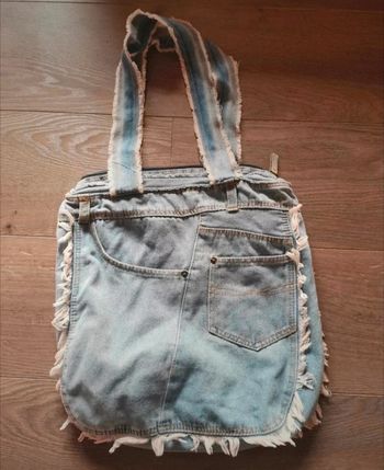 Sac en jean fourre-tout femme