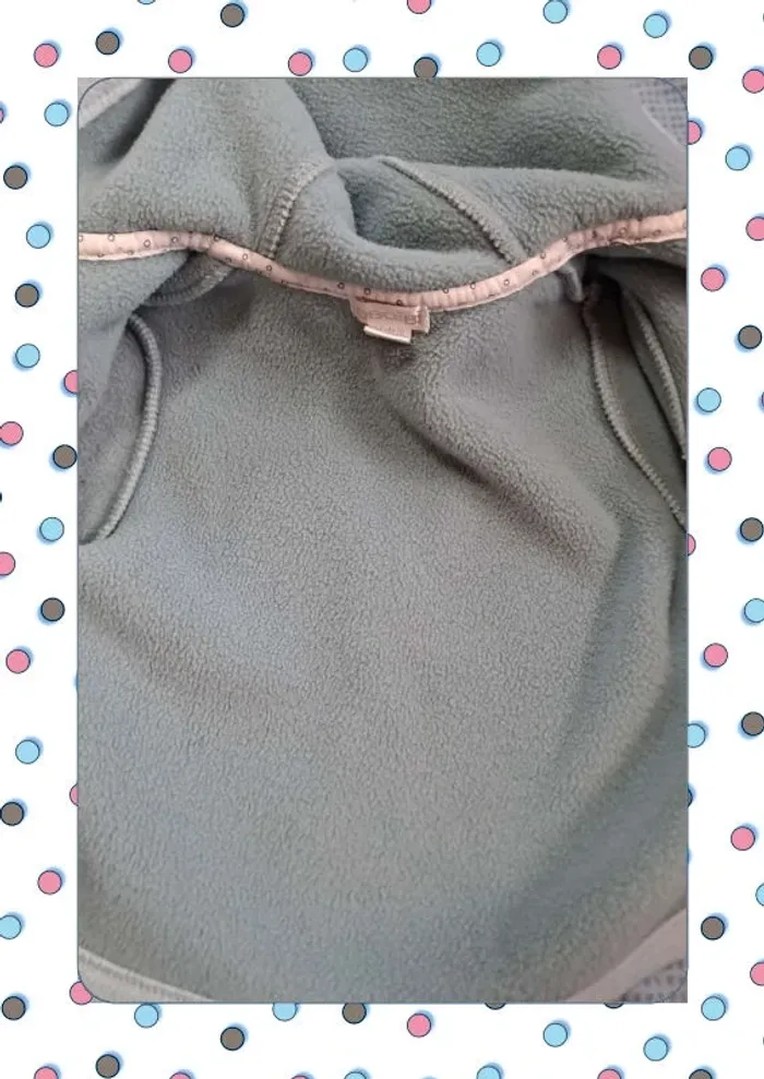Veste polaire avec capuche 12 mois - photo numéro 8
