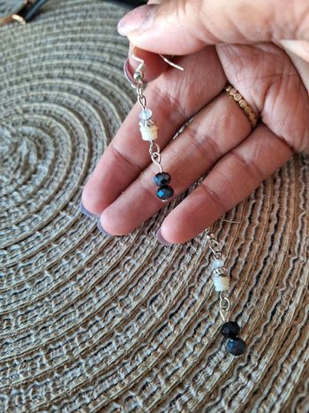 Boucles d'oreilles pendantes fantaisies