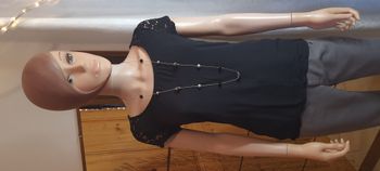 Tee-shirt femme noir "Tally Weijl" taille S