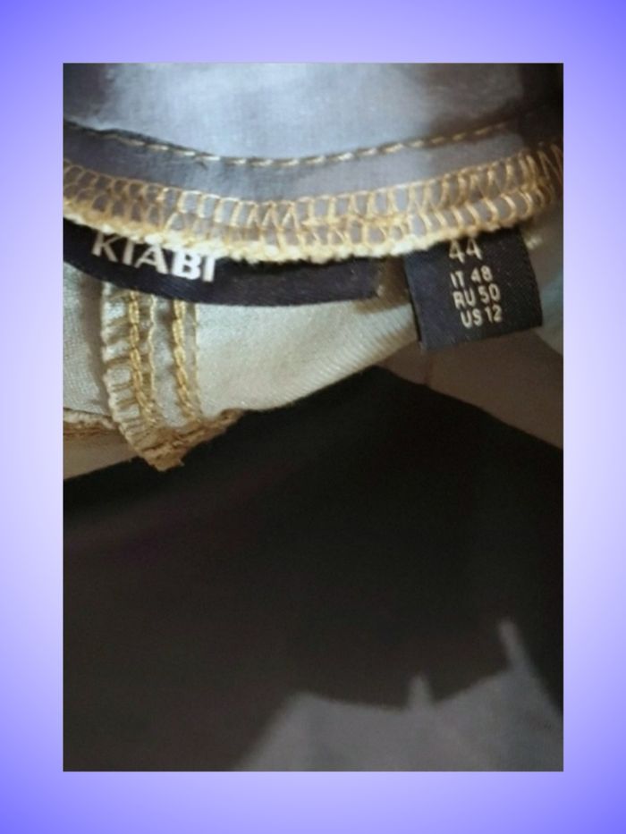 Pantalon Maternité Bleu Clair Taille 44 XXL Kiabi - photo numéro 3
