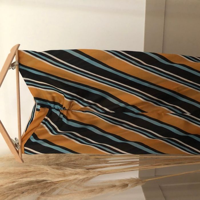 Jupe longue satinée Zara L - photo numéro 4