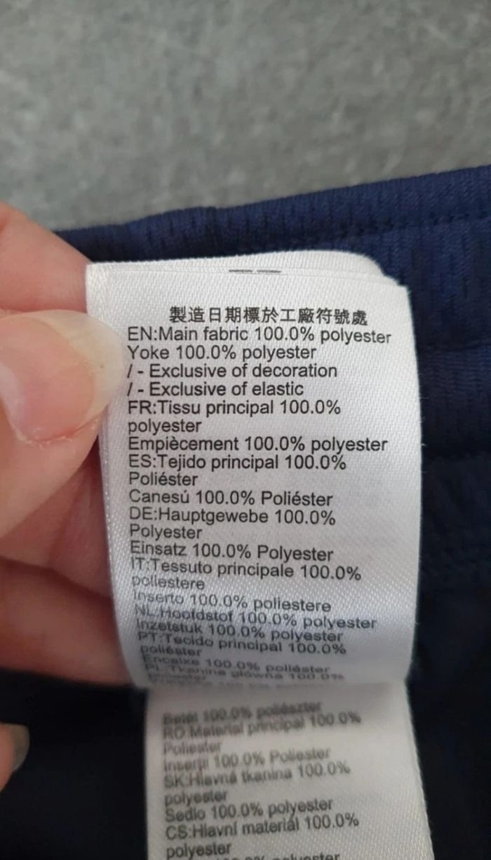 Short bleu marine et orange en 10 ans - photo numéro 6