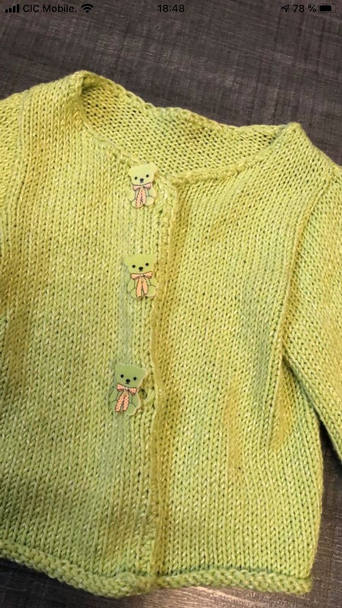 Gilet vert - photo numéro 2