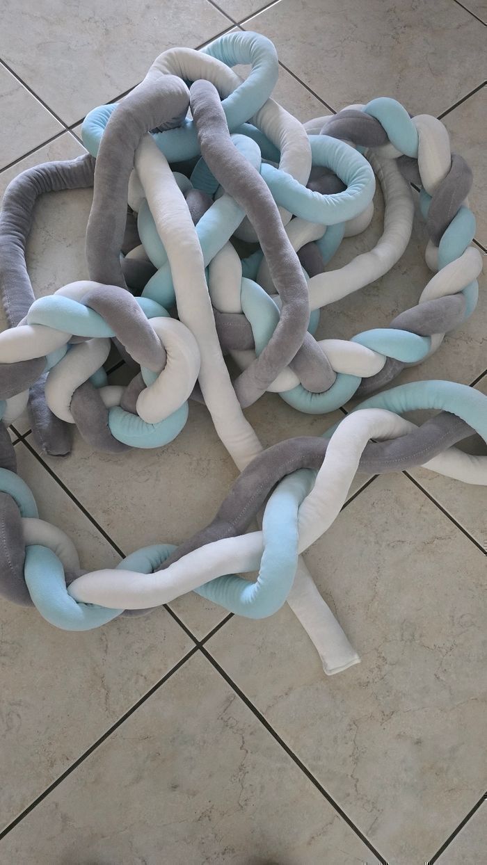 😍🥰🤩⚘️superbe Lot : DEUX TRESSES DE LIT  :4 M  et 2 M (indissociable)!!!😍🤩🥰 - photo numéro 7