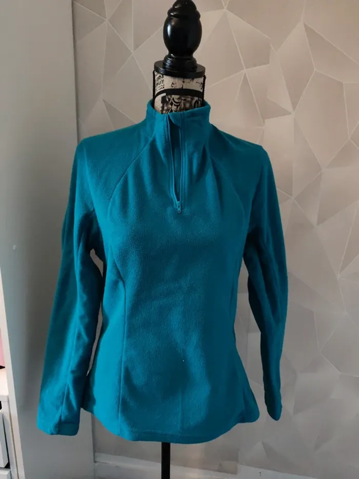 Polaire bleu