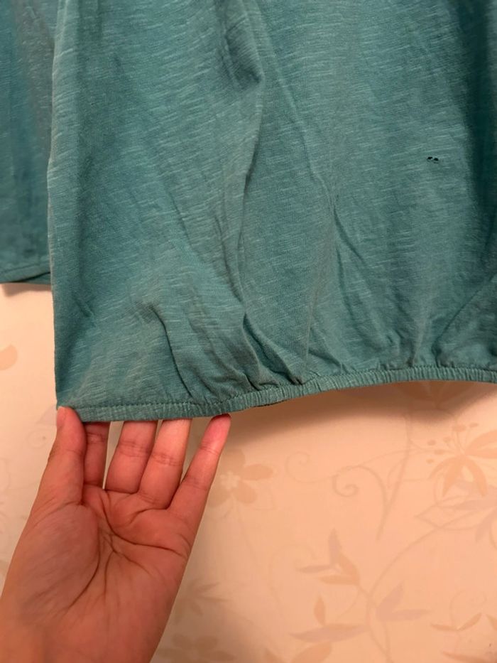 Blouse bohème bleu taille xs - photo numéro 5
