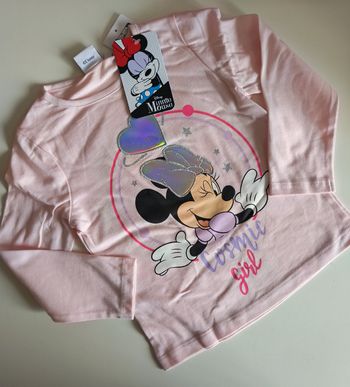 Top Minnie mouse Disney neuf avec étiquette taille 6 ans 