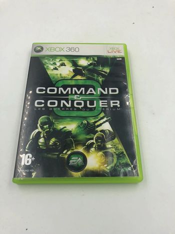 Jeu vidéo Command and Conquer sur console Xbox 360