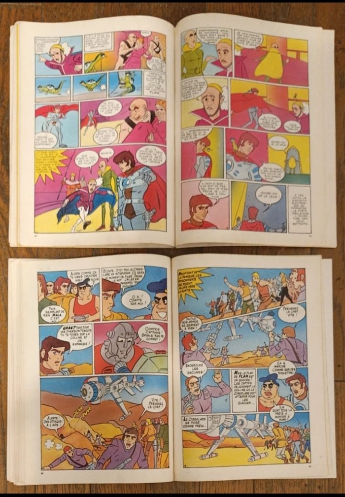 Lot de 2 anciens livres Capitaine Flam N° spécial : 5 bis et 10 bis 1981 vintage - photo numéro 6