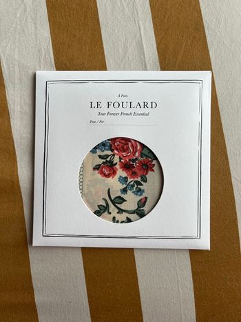 Foulard sezane margaret bleu 