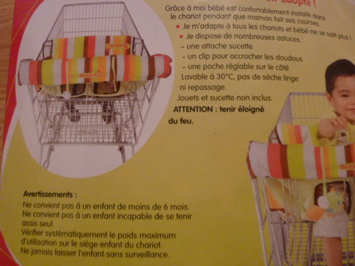 Protège-siège chariot - photo numéro 2
