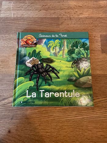 Livre Altaya Le monde des animaux Sauvages Animaux de la forêt La Tarentule