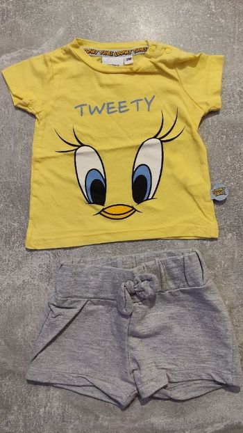 Ensemble bébé fille 3 mois Titi