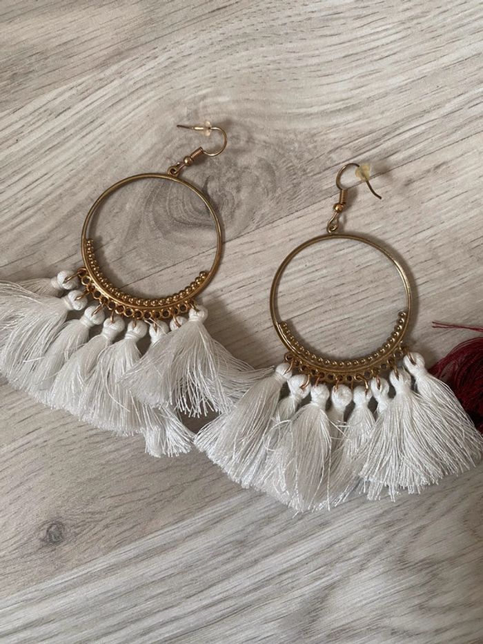 Lot de 2 paires de boucles d’oreilles - photo numéro 2
