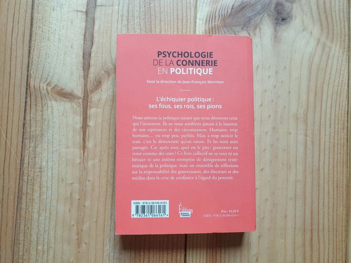 Livre Psychologie de la connerie en politique - photo numéro 2