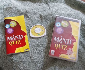 Jeu PSP Mind Quiz musclez votre cerveau Playstation + notice