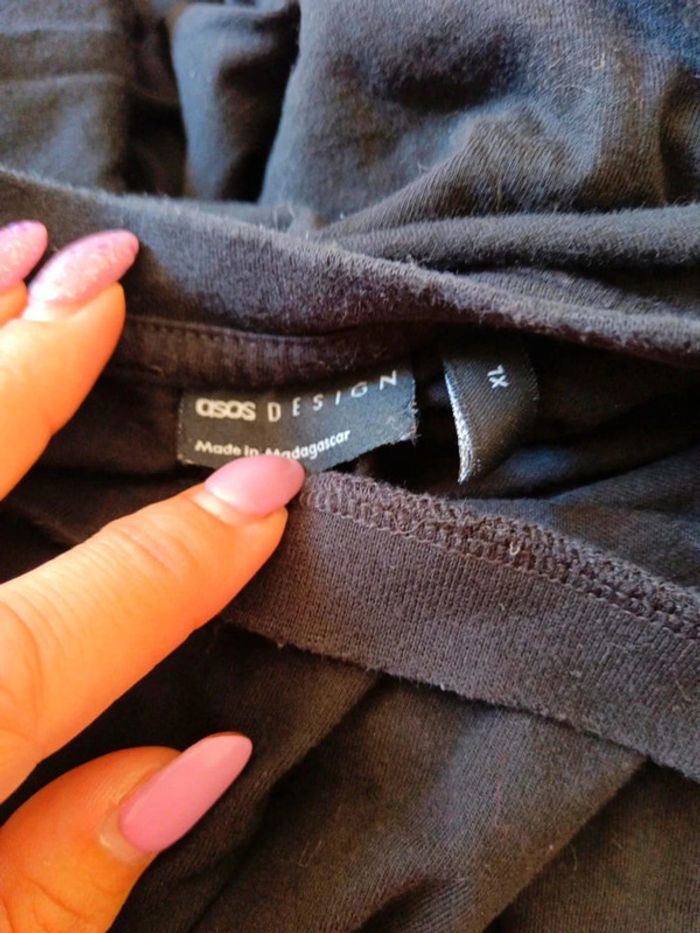 C49 t-shirt noir Asos XL - photo numéro 3