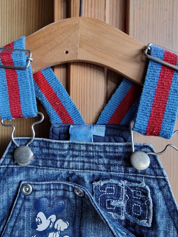 Salopette Mickey Disney taille 12 mois - photo numéro 4