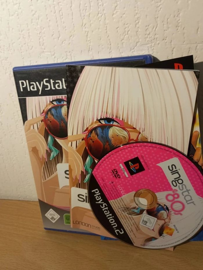 Jeu vidéo playstation sing star 80